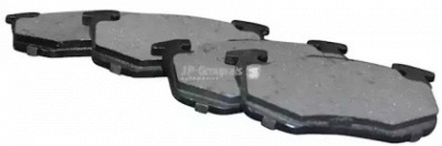 JP GROUP 4163701110 -  Комплект тормозных колодок, дисковый тормоз